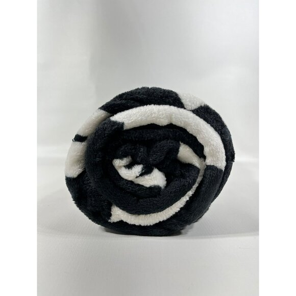 Halloween GHOSTS Plush Throw Blanket 50" x 60" Black - Picture 6 of 8